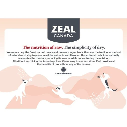 Zeal Canada Gently Beef Recipe & Freeze-Dried Salmon & Pumpkin Grain-Free Air-Dried Dog Food -Dog Supplies 221804 PT3. AC SS1800 V1584459705