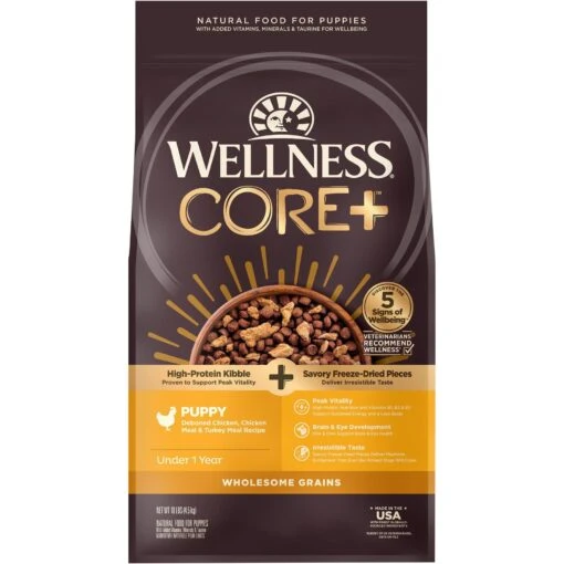 Wellness CORE RawRev Wholesome Grains Puppy Recipe High Protein Dry Dog Food -Dog Supplies 222307 MAIN. AC SS1800 V1630732275