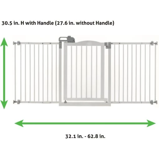 Richell One-Touch Wide Dog Gate II -Dog Supplies 222667 PT1. AC SS1800 V1597886506