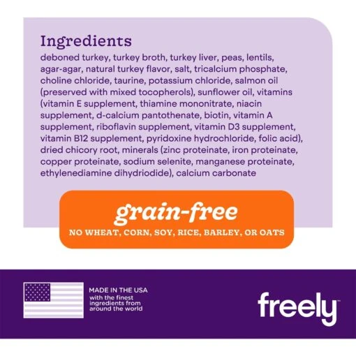 Freely Turkey Recipe Limited Ingredient Grain-Free Wet Dog Food -Dog Supplies 227151 pt3. AC SS1800 V1584482680