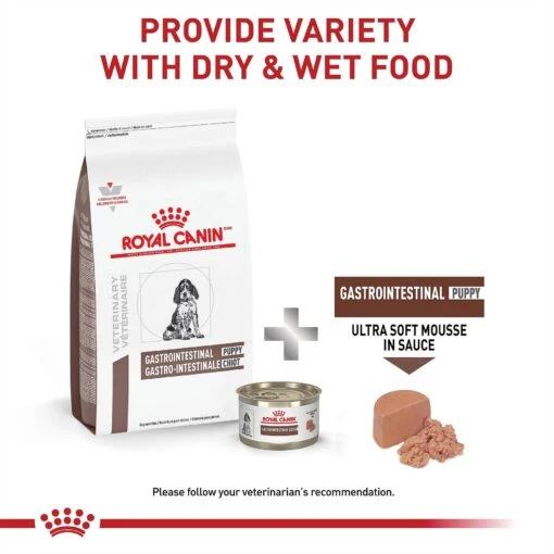 Royal Canin Veterinary Diet Puppy Gastrointestinal Ultra Soft Mousse In Sauce Canned Dog Food -Dog Supplies 228175 PT3. AC SS1800 V1692217025