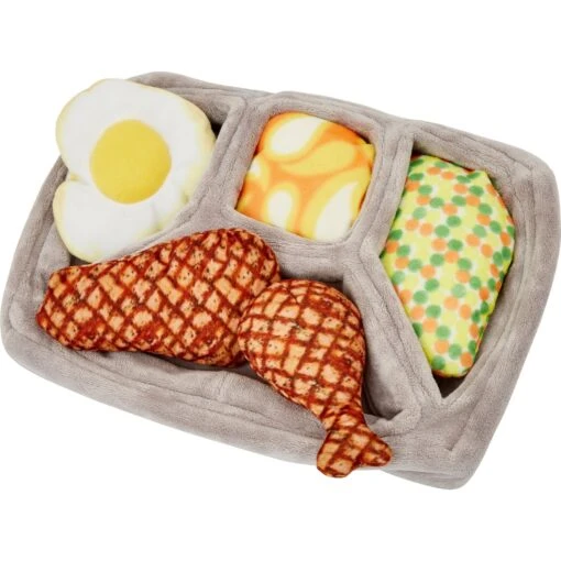 Frisco Microwave Dinner Interactive Plush Squeaky Dog Toy -Dog Supplies 230343 MAIN. AC SS1800 V1598560259