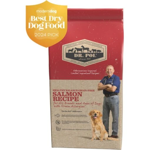 Dr. Pol Healthy Balance Salmon Recipe Grain-Free Dry Dog Food -Dog Supplies 232536 MAIN. AC SS1800 V1588103005