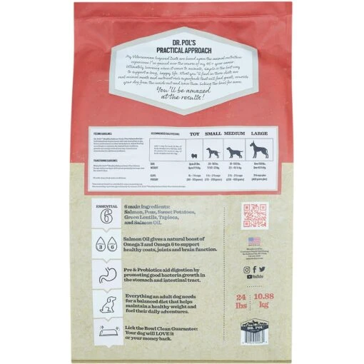 Dr. Pol Healthy Balance Salmon Recipe Grain-Free Dry Dog Food -Dog Supplies 232536 PT1. AC SS1800 V1682711638