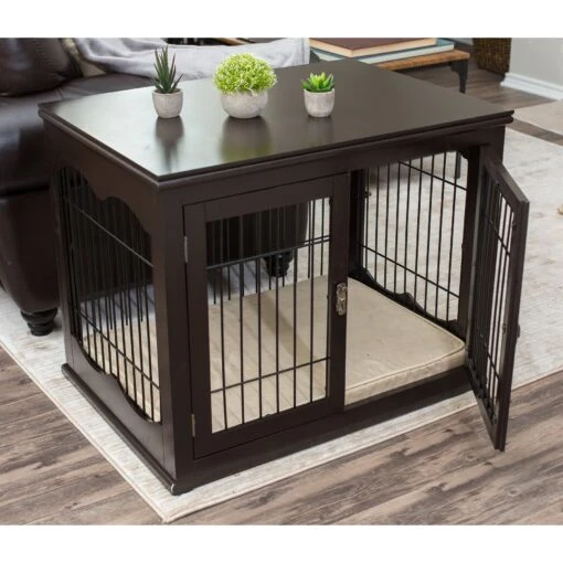 Internet's Best Double Door Furniture Style Dog Crate & End Table -Dog Supplies 233361 MAIN. AC SS1800 V1603989699