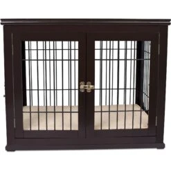 Internet's Best Double Door Furniture Style Dog Crate & End Table -Dog Supplies 233361 PT6. AC SS1800 V1588165653