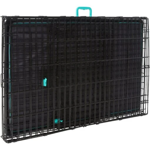 Frisco Heavy Duty Enhanced Lock Double Door Fold & Carry Wire Dog Crate & Mat Kit -Dog Supplies 233736 PT7. AC SS1800 V1671718799