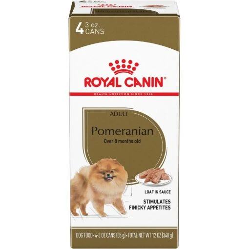 Royal Canin Breed Health Nutrition Pomeranian Adult Loaf In Sauce Canned Dog Food -Dog Supplies 234005 MAIN. AC SS1800 V1696613400