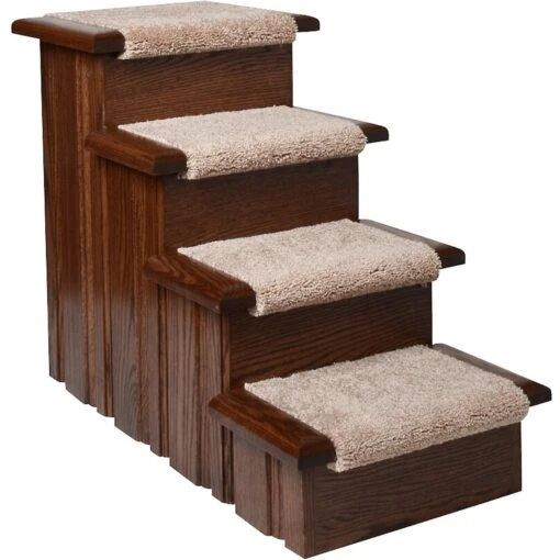 Premier Pet Steps 4 Step Carpet Tread Dog & Cat Stairs -Dog Supplies 237706 MAIN. AC SS1800 V1594214762