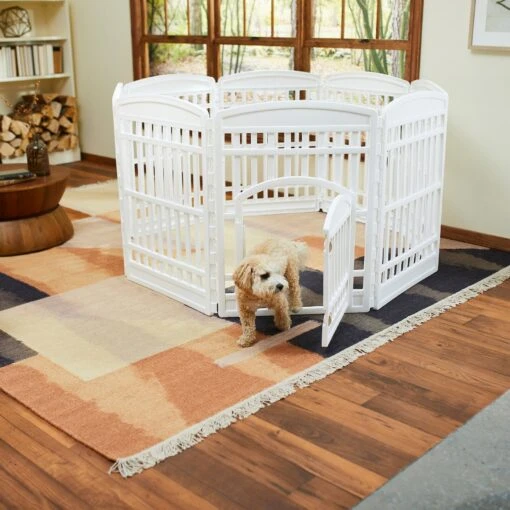 Frisco 8-Panel Plastic Exercise Dog Playpen -Dog Supplies 239693 MAIN. AC SS1800 V1603409183