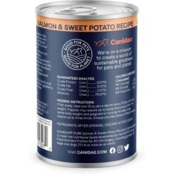 CANIDAE PURE All Stages Grain-Free Limited Ingredient Salmon & Sweet Potato Recipe Canned Dog Food, 13-oz -Dog Supplies 239824 PT3. AC SS1800 V1673648592