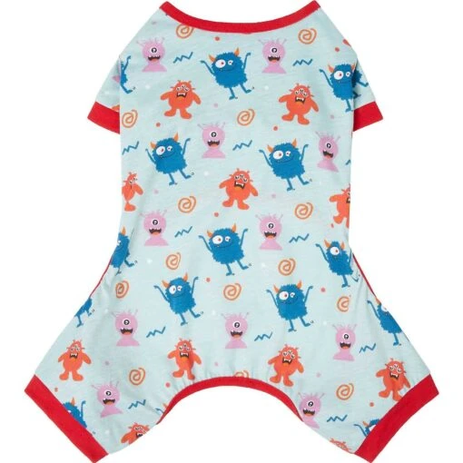 Frisco Little Monsters Dog & Cat Jersey PJs -Dog Supplies 248647 MAIN. AC SS1800 V1633063307