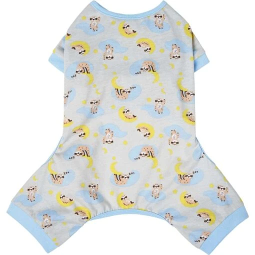 Frisco Sleepy Sloths Dog & Cat Jersey PJs -Dog Supplies 249144 MAIN. AC SS1800 V1632423073