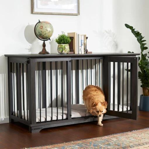 Frisco "Broadway" Dog Crate Credenza & Mat Kit -Dog Supplies 255324 MAIN. AC SS1800 V1617136927