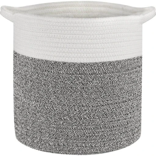 Park Life Designs Naples Cotton Rope Dog & Cat Toy Storage Basket -Dog Supplies 258308 PT1. AC SS1800 V1605055916