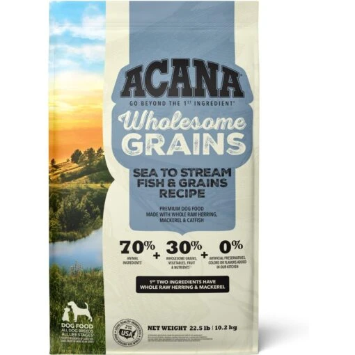 ACANA Sea To Stream Recipe + Wholesome Grains Dry Dog Food -Dog Supplies 259583 MAIN. AC SS1800 V1696252518