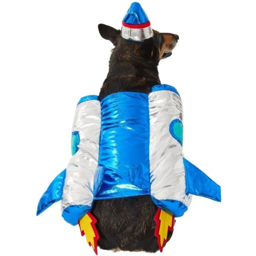 Frisco Rocket Ship Dog & Cat Costume -Dog Supplies 260904 PT3. AC SS1800 V1624398531