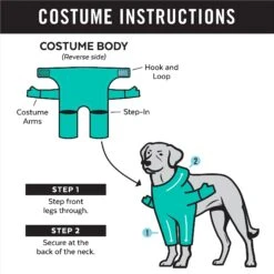 Frisco Front Walking Superhero Dog & Cat Costume -Dog Supplies 261083 PT2. AC SS1800 V1624337125