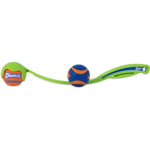 Chuckit! Sport 14S Launcher Squeaker Bundle Dog Toy, Small -Dog Supplies 261694 MAIN. AC SS1800 V1610263044