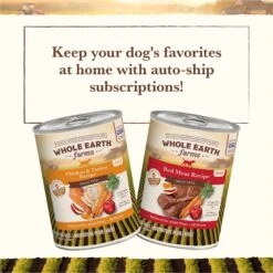 Whole Earth Farms Chicken & Turkey & Red Meat Recipes Grain-Free Variety Pack Wet Dog Food, 12.7-oz Can, Case Of 12 -Dog Supplies 263149 PT8. AC SS1800 V1683814438