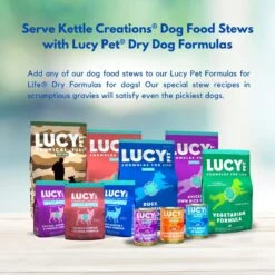 Lucy Pet Products Kettle Creations Duck Recipe In Gravy Wet Dog Food, 12.5-oz Can, Case Of 12 -Dog Supplies 263492 PT6. AC SS1800 V1607477844