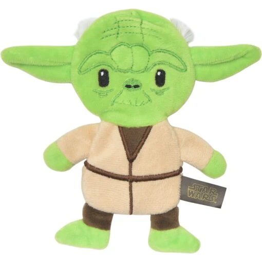 Fetch For Pets Star Wars Yoda Plush Flattie Dog Toy -Dog Supplies 263783 MAIN. AC SS1800 V1608044530