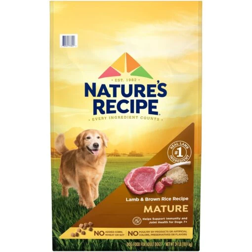 Nature's Recipe Mature Lamb & Rice Recipe Dry Dog Food -Dog Supplies 266853 MAIN. AC SS1800 V1672782430