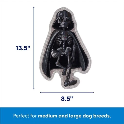 STAR WARS Halloween DARTH VADER Stuffing-Free Flat Plush Squeaky Dog Toy -Dog Supplies 267870 PT1. AC SS1800 V1689877516