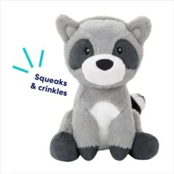 Frisco Camping Raccoon Plush Squeaky Dog Toy -Dog Supplies 271003 PT2. AC SS1800 V1686580088