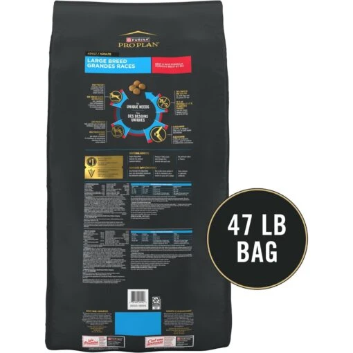 Purina Pro Plan Specialized Beef & Rice Formula High Protein Large Breed Dry Dog Food -Dog Supplies 271625 PT2. AC SS1800 V1649221890