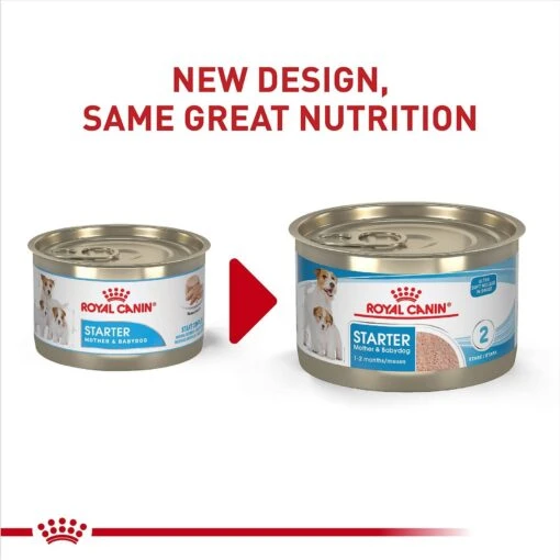 Royal Canin Size Health Nutrition Starter Mother & Babydog Mousse In Sauce Canned Dog Food -Dog Supplies 272675 PT1. AC SS1800 V1697212427