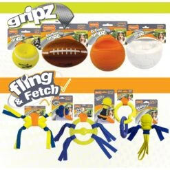 Nylabone Power Play Tug-a-Ball 2-in-1 Ball & Tug Dog Toy -Dog Supplies 278156 PT4. AC SS1800 V1614810733