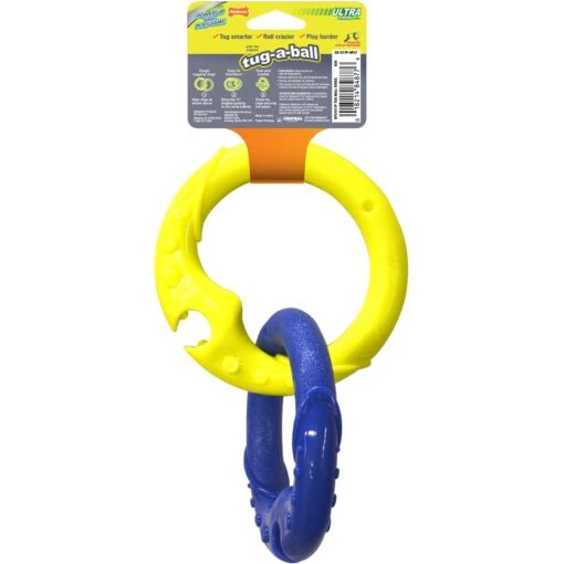 Nylabone Power Play Tug-a-Ball 2-in-1 Ball & Tug Dog Toy -Dog Supplies 278156 PT6. AC SS1800 V1614813126