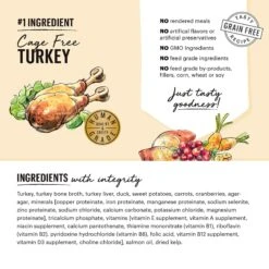 'The Honest Kitchen Butcher Block Pate Turkey, Duck & Root Veggies Wet Dog Food, 10.5-oz Bag, Case Of 6 -Dog Supplies 282402 PT2. AC SS1800 V1649751985