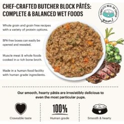 'The Honest Kitchen Butcher Block Pate Turkey, Duck & Root Veggies Wet Dog Food, 10.5-oz Bag, Case Of 6 -Dog Supplies 282402 PT5. AC SS1800 V1649717492