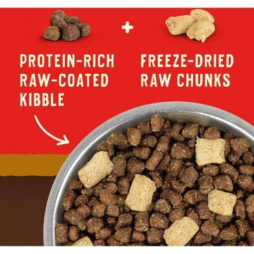 Stella & Chewy's Wild Red Raw Blend Kibble Grain-Free Prairie Recipe Dry Dog Food -Dog Supplies 291638 PT2. AC SS1800 V1645547146