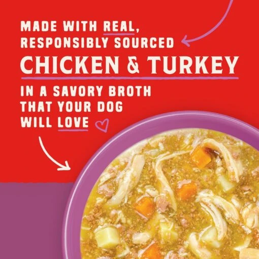 Stella & Chewy's Wild Red Grain-Free Chicken & Turkey Stew Wet Dog Food -Dog Supplies 291649 PT2. AC SS1800 V1619848950