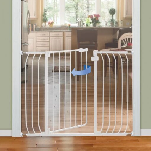 Summer Multi-Use Extra Tall Walk-Thru Dog Gate -Dog Supplies 292144 PT6. AC SS1800 V1621028307