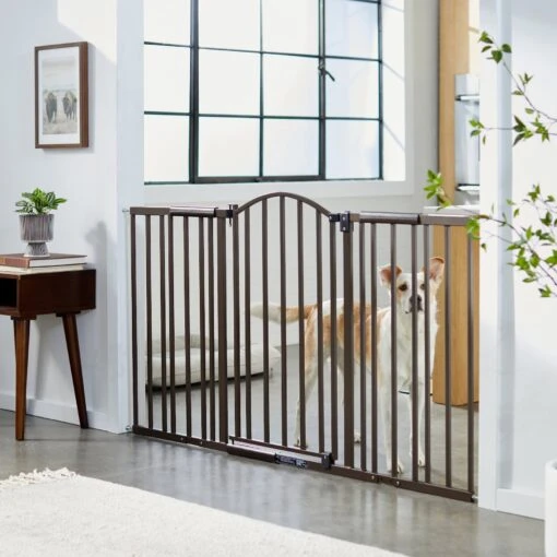 Summer Metal Expansion Walk-Thru Dog Gate -Dog Supplies 292159 MAIN. AC SS1800 V1627503980