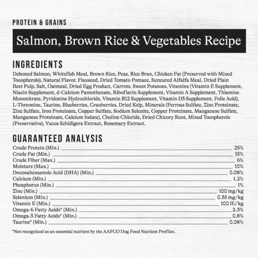 American Journey Protein & Grains Formula Salmon, Brown Rice & Vegetables Recipe Dry Dog Food & American Journey Stews Poultry & Beef Variety Pack Grain-Free Canned Dog Food, 12.5-oz Can -Dog Supplies 292584 PT3. AC SS1800 V1694617597