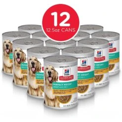 Hill's Science Diet Adult Perfect Weight Chicken Recipe Dry Dog Food & Hill's Science Diet Adult Perfect Weight Hearty Vegetable & Chicken Stew Canned Dog Food -Dog Supplies 293188 PT5. AC SS1800 V1619979721