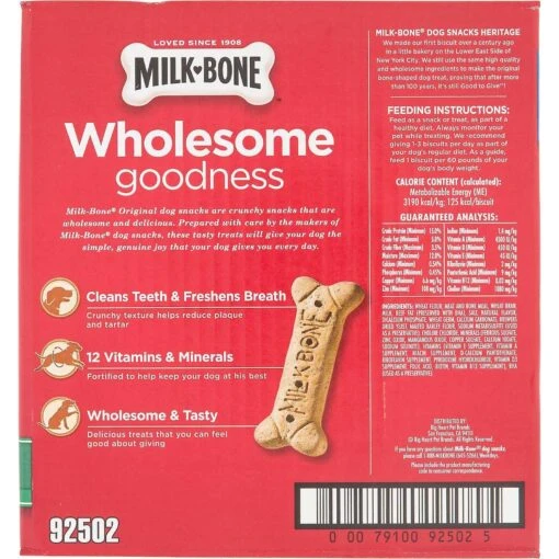 Purina ONE Natural Large Breed +Plus Formula Dry Dog Food & Milk-Bone Original Large Biscuit Dog Treats -Dog Supplies 293546 PT5. AC SS1800 V1620093425