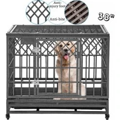 SMONTER Heavy Duty Dog Crate -Dog Supplies 300204 PT2. AC SS1800 V1622122070