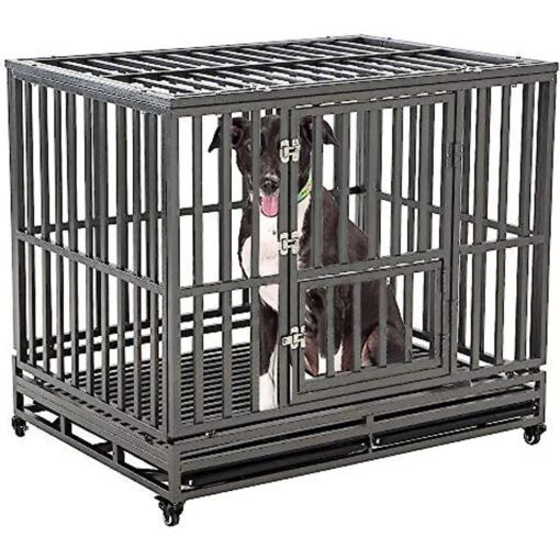 SMONTER Heavy Duty I Shape Dog Crate & Playpen -Dog Supplies 300214 PT2. AC SS1800 V1622122643