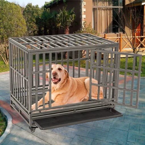 SMONTER Heavy Duty Dog Crate & Playpen -Dog Supplies 300221 MAIN. AC SS1800 V1622122938