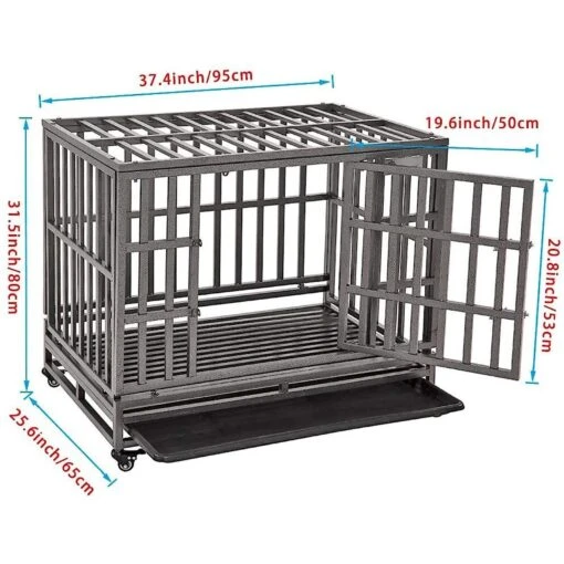 SMONTER Heavy Duty Dog Crate & Playpen -Dog Supplies 300221 PT1. AC SS1800 V1622122935