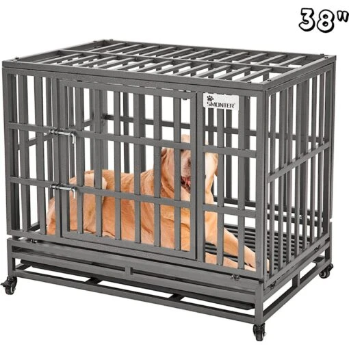 SMONTER Heavy Duty Dog Crate & Playpen -Dog Supplies 300221 PT2. AC SS1800 V1622122943