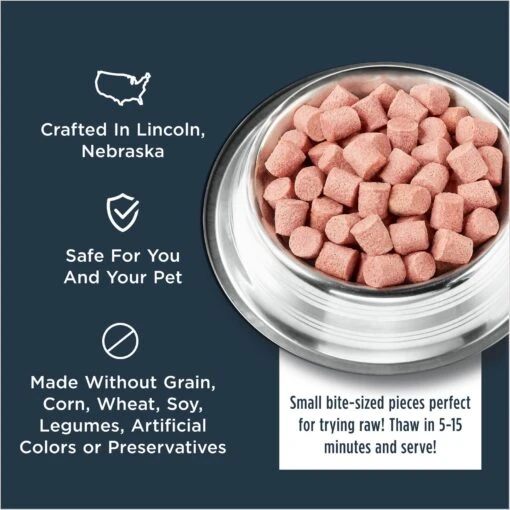 Instinct Bites Lamb Recipe Grain-Free Grass-Fed Raw Frozen Dog Food -Dog Supplies 301673 PT5. AC SS1800 V1668202698