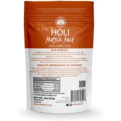 HOLI Lamb Liver Protein Pack Grain-Free Freeze-Dried Dog Food Topper -Dog Supplies 308502 PT4. AC SS1800 V1693941109