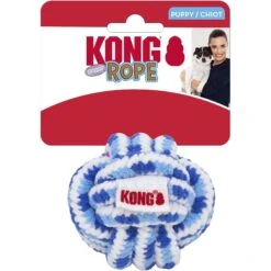 KONG Rope Ball Puppy Toy -Dog Supplies 310286 PT3. AC SS1800 V1627596143